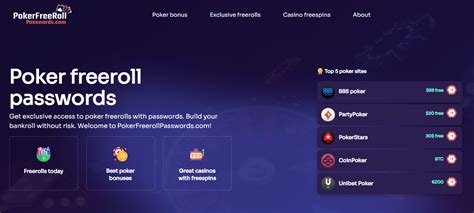 freeroll password poker
